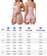 Sexy Suspender Pajamas Set Strap Top&shorts Loungewear Summer Silk Satin Sleepwear Intimate Lingerie Loose Home Clothes Pijamas