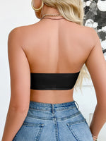3PCS Daily Strapless Women's Bra Seamless Unlined wireless front closure Push-up bra Trendy Solid Comfortable Lingerie