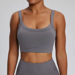 Women Sports Bra Top Push Up Fitness Yoga Bra High Strength Underwear Sport Tops For Women Breathable Running Vest Gym Wear