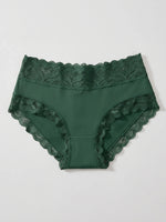 3PCS/Set Women's Sexy Lace Panties High Waist Hollow Out Briefs Breathable Underwear Female Elastic Soft Lingerie XS-XXL