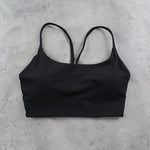 DIAS FIT JOY Women's Sports Bra with Removable Pads for Yoga Golf Cycling – High Support Workout Vest for Running & Fitness
