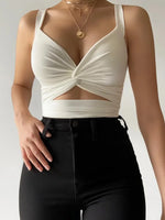 Sexy Women Sleeveless Short Crop tops Ladies Vest Casual Tank Top Women's Tube Top Female Black White