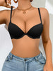 Everyday Women's Bra B C Cup Push up Bra Solid Color Basic Underwire Bra for Woman Minimalist Lingerie Comfortable Bra test