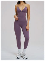 2PCS Yoga Suit Sports Set Women Fitness Quick-Drying Gym Tracksuit Running Nude Feeling Workout Outfit Sport Bra Leggings Suit