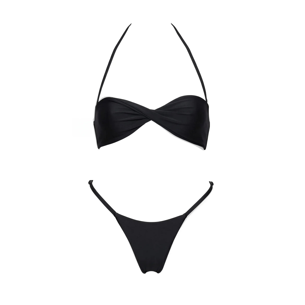 2026 2Pcs Sexy Women One Piece Swimsuit Female Push Up Swimwear BiquiniHigh Cut Monokini Solid Swim Suit Bathingsuit Beachwear