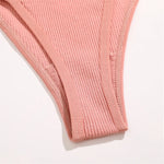 5PCS Women Sexy Cotton Panties Two Belts Hollow Out G-String Thongs Breathable Underwear for Female Solid Color Lingerie S-XL