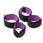 Adult Games BDSM Bondage Set Women RestraintsAdjustable Handcuffs Ankle Straps Fetish No Vibrator Erotic Accessories Sex Shop