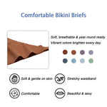 6 Pcs Women's Hot Sexy Low Waist Thong Underwear - 4 Seasons Daily/Leisure/Commuting Wear, Elegant Solid Color, Simple Design