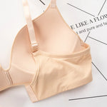 Seamless Bras for Women Push Up Bras No Wire Brassiere A B Cup Underwear Sexy Bralette Three Quarters(3/4 Cup)Lingerie