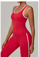 Sports Underwear Women's Sports Strappy Top Yoga Vest Fitness Tank Top Gym Beautiful Open Back Bra Running Workout Halter Bra