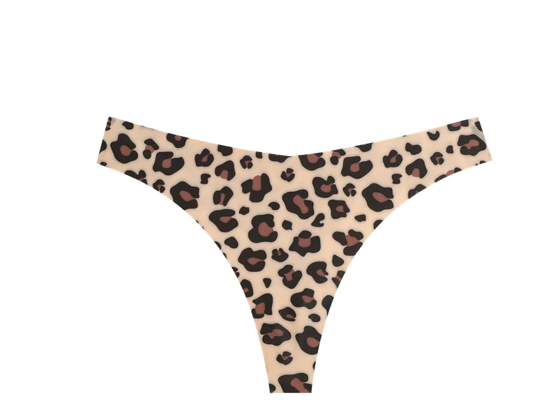 3Pcs Ultra-thin Seamless G-string Women Thongs Sexy Sweet Fruit Low-waist Panties Ladies Soft Cute Thongs Female S-XL T-Back