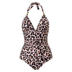 2024 Sexy One Piece Tankini Plus Size Swimwear Women Black Halter Hot Monokini Swimsuit Push Up Bathing Suit High Waist Bodysuit