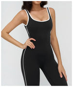 Women Jumpsuit Gym Set Yoga Suit Back Cross Sportswear Sports Jumpsuit Fitness Dance Performance Rompers Workout Bodysuits