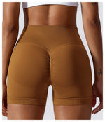 Summer Seamless High Waist Yoga Shorts Elasticity Sports Leggings Women Breathable Cycling Shorts Buttock Lift Gym Shorts Women