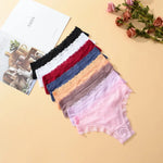3Pcs Women Cotton Lingerie Sexy Thong Soft Fashion Panties Femme Design Underwear Pantys Underpant Lingerie Lace Intimates S-XL