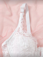 Lace Women's Bra Breast Cover Thin Cup Underwear Underwire Adjustable Push Up Bras Sexy Bralette Lingerie