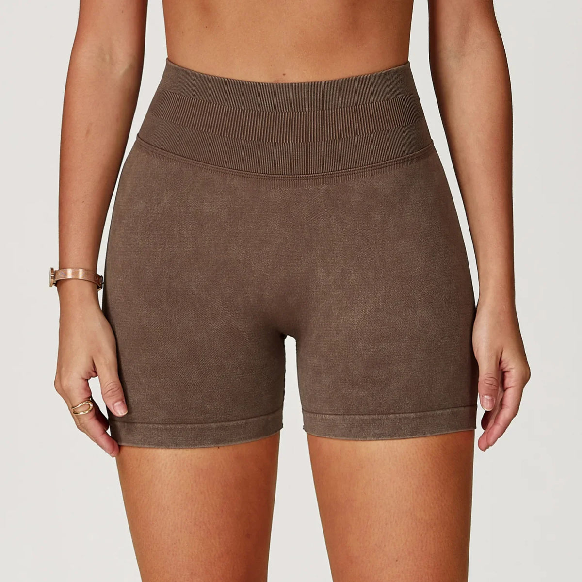 High Waist Yoga Shorts Women Sand Washed Yoga Shorts Workout Shorts Fitness Yoga Lift Butt Fitness Yoga Gym Running Short Pants