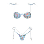 2026 Push Up Bikinis Women Swimsuits Female Swimwear Micro Bikini Set Bathing Suit Swimming Suits Beachwear Embroidery Biquini