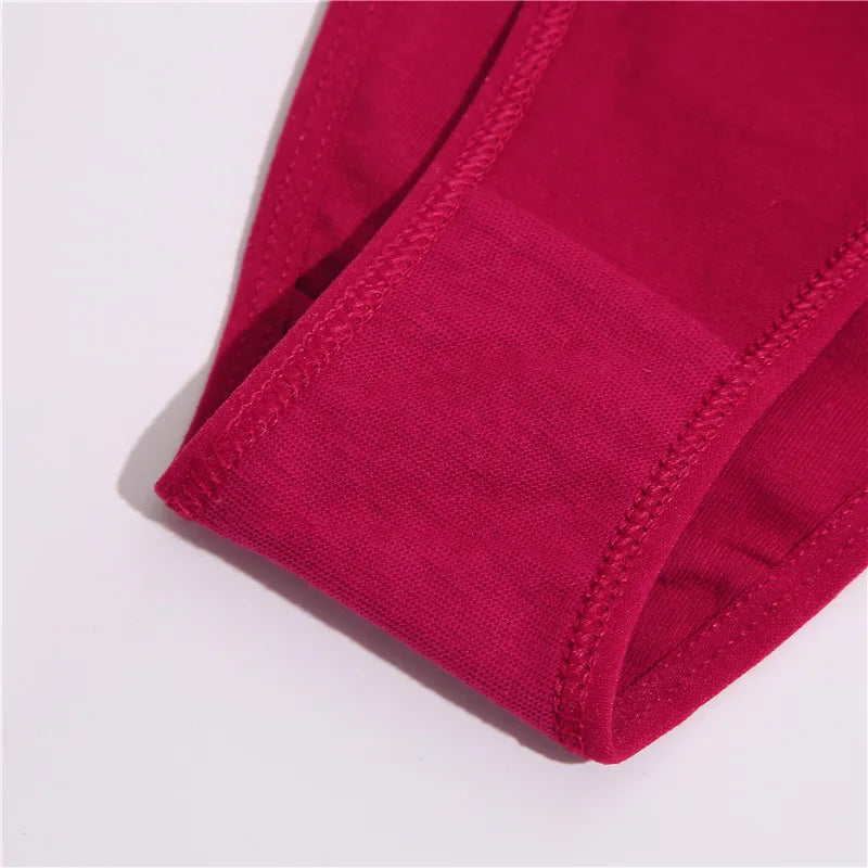 Women Low-Rise Bikini Panties M-2XL Cotton Underwear Ladies Comfortable Briefs Female Soft Underpants Female Sexy Lingerie 2023