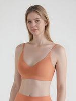 4pcs Women's Sexy Backless Push-Up Bra, U-Shape, Adjustable Straps, Seamless Nylon Underwear, High Support, Hand Wash