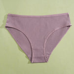 Women's Seamless Cotton Briefs Women Panties Solid Color Breathable Underwear Female Low Waist Soft Lingerie S-XXL