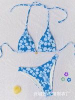 Micro Bikini 2026 Push Up Women Swimsuits Sexy Swimwear Brazilian Bikini Set Biquini Print Swimsuit Summer Brown Beachwear