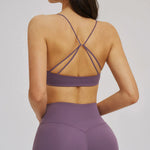 Back Beauty Sports Bra Anti-Sweat Fitness Top Women Sports Underwear Yoga Bra Shockproof Top Push Up Sport Bra Gym Workout Top