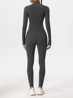 Hearuisavy Summer Ultra-Soft Fabrics Tight Sports Jackets Women Zipper Gym Yoga Clothes Female Quick-Dry Long Sleeve Sportswear