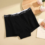 Finetoo Women's Panties Cotton Seamless Sports Boxers Underwear Female Solid Color Briefs Cozy Lingerie Intimate Underpant S-XXL