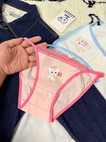 Cotton Girls Panties Cute Cat Sexy Japanese Lace Women Briefs Lady ThongUnderwear G String Female Low Waist Lingerie