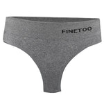 M-2XL Seamless Thongs Women High Waist G-string Ladies Comfortable Bikini Panties Soft Thong Underpants Girls Underwear Lingerie