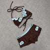 Micro Bikinis 2026 Sexy Women Swimsuit Female Push Up Swimwear Brazilian Bikini Patchwork Bathing Suit Beachwear Bandeau Biquini test