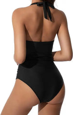 Women's Tight-fitting One-piece Bra Swimsuit Sexy Backless Cross-color Swimsuit Comfortable and Breathable Printing Underwear