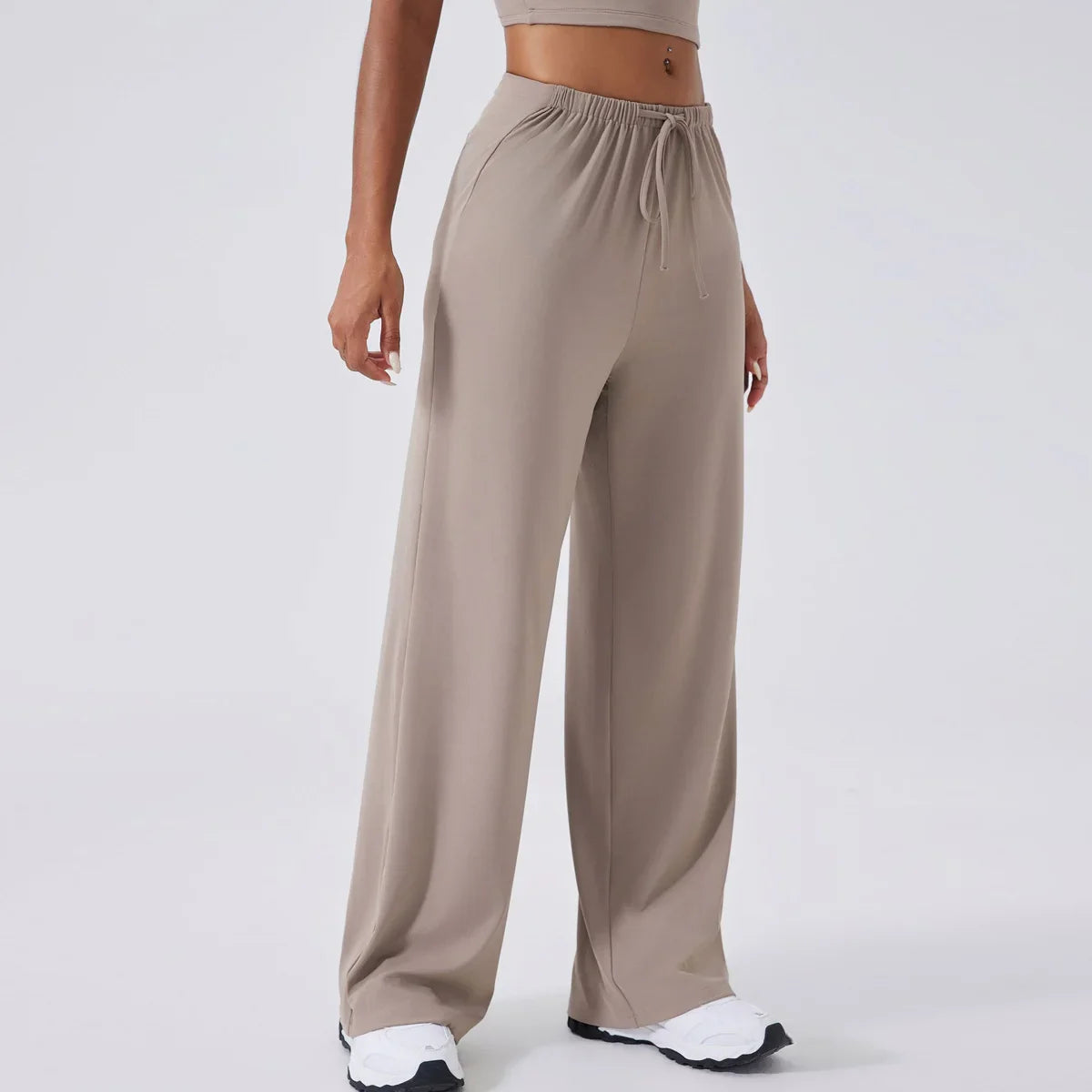 Yoga Set Sports Outfits Women Clothes Fitness Tracksuit Gym Loose straight-leg pants Workout Female Bra New Yoga Suit Sportswear