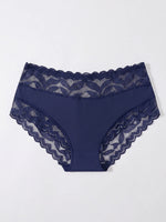 3PCS/Set Women's Sexy Lace Panties High Waist Hollow Out Briefs Breathable Underwear Female Elastic Soft Lingerie XS-XXL