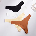 Seamless Women Panties Underwear Female Thong Intimates G StringLadies Low-Rise Briefs Sexy Panty Set Lingerie Size S-XL