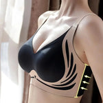 Powerful Push up Seamless Bra Women Gathered Up Wireless Bra Soft Full Coverage Support Adjustable Underwear Anti Sagging Bra