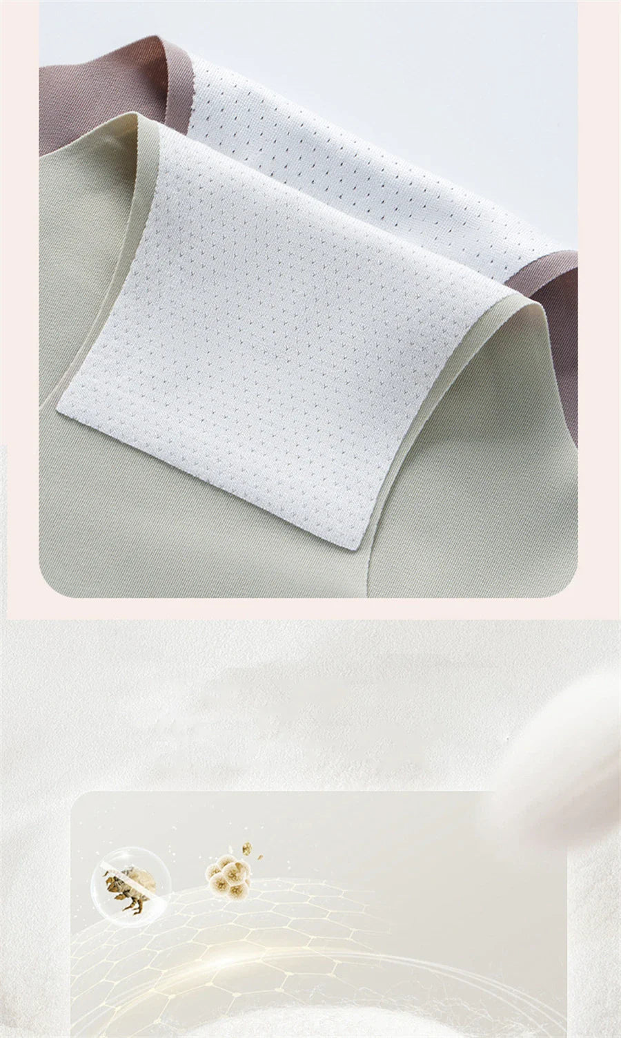 5PCS Seamless Mulberry Silk Underwear Ultral Thin Women's Panties Sexy High Elastic Invisible Briefs Soft Underpants Lingerie