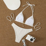 Sexy Blue White Yellow Strings Bikini 2026 Women Swimsuit Female Swimwear Thong Bikinis Set Brazilian Beach Bathing Suit Biquini