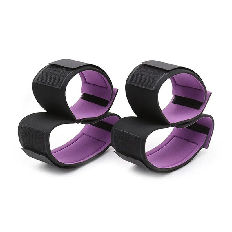 Adult Games BDSM Bondage Set Women RestraintsAdjustable Handcuffs Ankle Straps Fetish No Vibrator Erotic Accessories Sex Shop