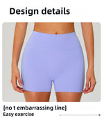 Sports Short Women Yoga Legging Shorts Squat Proof High Waist Fitness Tight Running Short Quick Drying Cycling Workout Gym Short