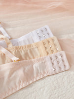 3-Pack Women's Underwear Set Lace Floral Fabric Push-Up Bra for Women Underwire Unpadded Sexy Lingerie Set