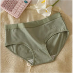 Women's Cotton Underwear Panty Cute Sexy Panties Female Seamless Underpants Solid Color Panty Intimates Women Lingerie S-XL