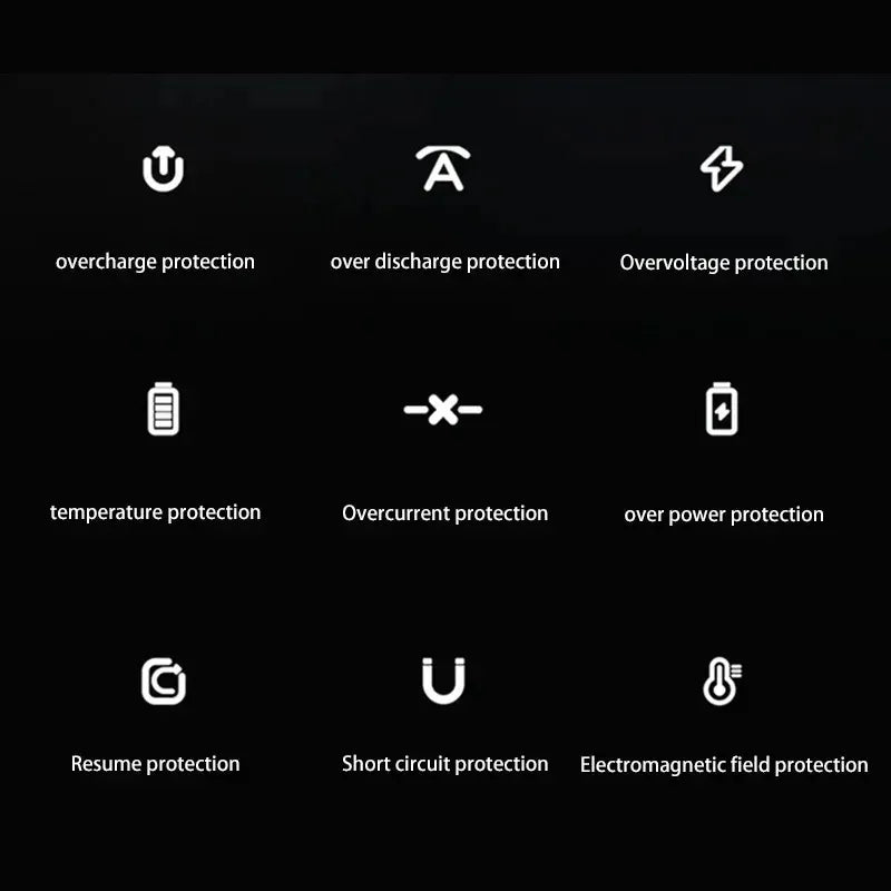 Lenovo10000mAh Magnetic Power Bank Portable Wireless Charger With Cable Fast Charging External Battery Stand For iPhone Xiaomi