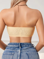 Strapless Women's Bra Simple Front-Clasp Push up Sexy Bras Unlined Wire-Free Comfortable Sexy Bras