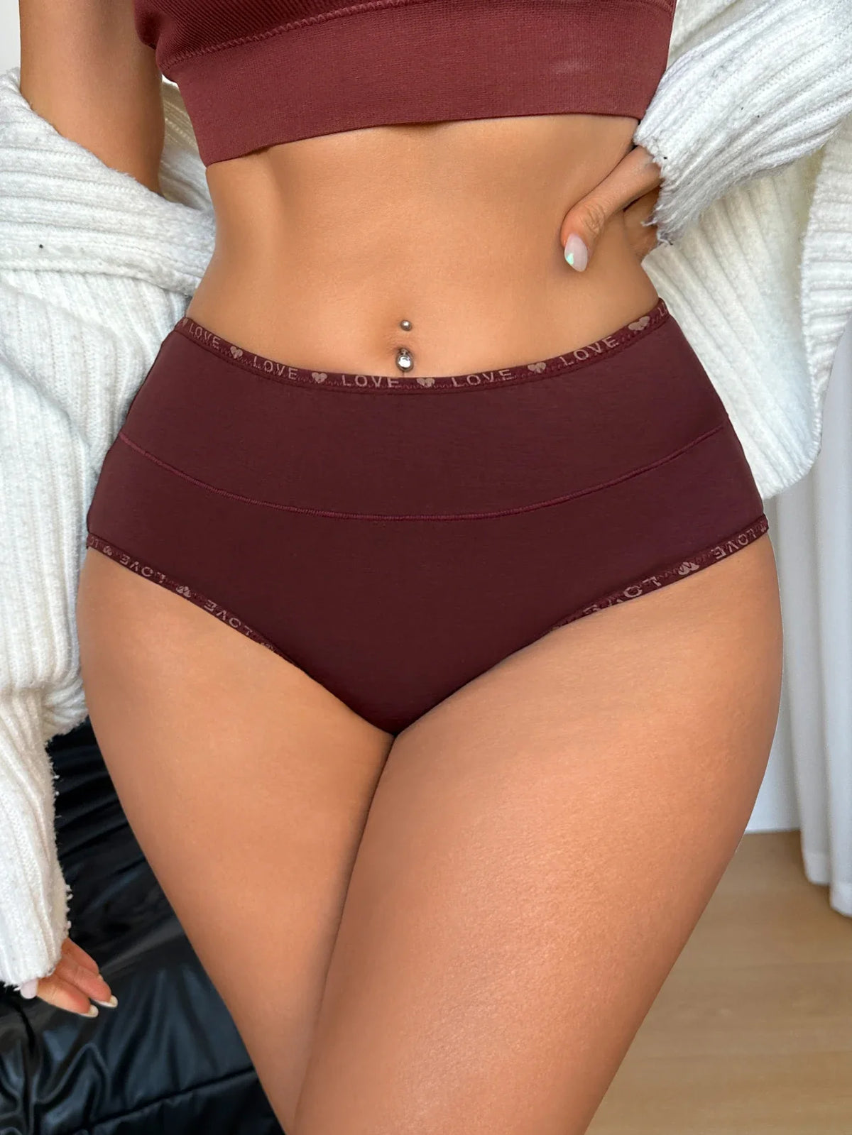 1PCS Women High Waist Seamless Panties Tummy Control Briefs Soft Breathable Solid Basic Underwear Ladies Lingerie S-XXL
