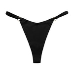 Iron Ring Ice Silk Sexy Women G String Briefs Panties Girls Underwear Thong Underpants Seamless Lingerie Plus Size S-XL