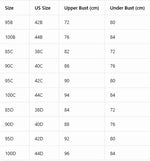 4PCS Plus Size Lace Women's Underwear Set Underwire Push Up Bra Rhinestone Bow Comfort B C D Thin Cup Bras Women
