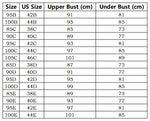 Push up Bra for Women Solid Color Plus Size Bras Thin Cup Underwire Bra Sexy Brassiere B C D E Cup