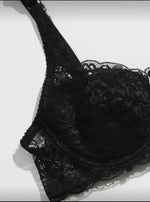 Lace Women's Bra Breast Cover Thin Cup Underwear Underwire Adjustable Push Up Bras Sexy Bralette Lingerie